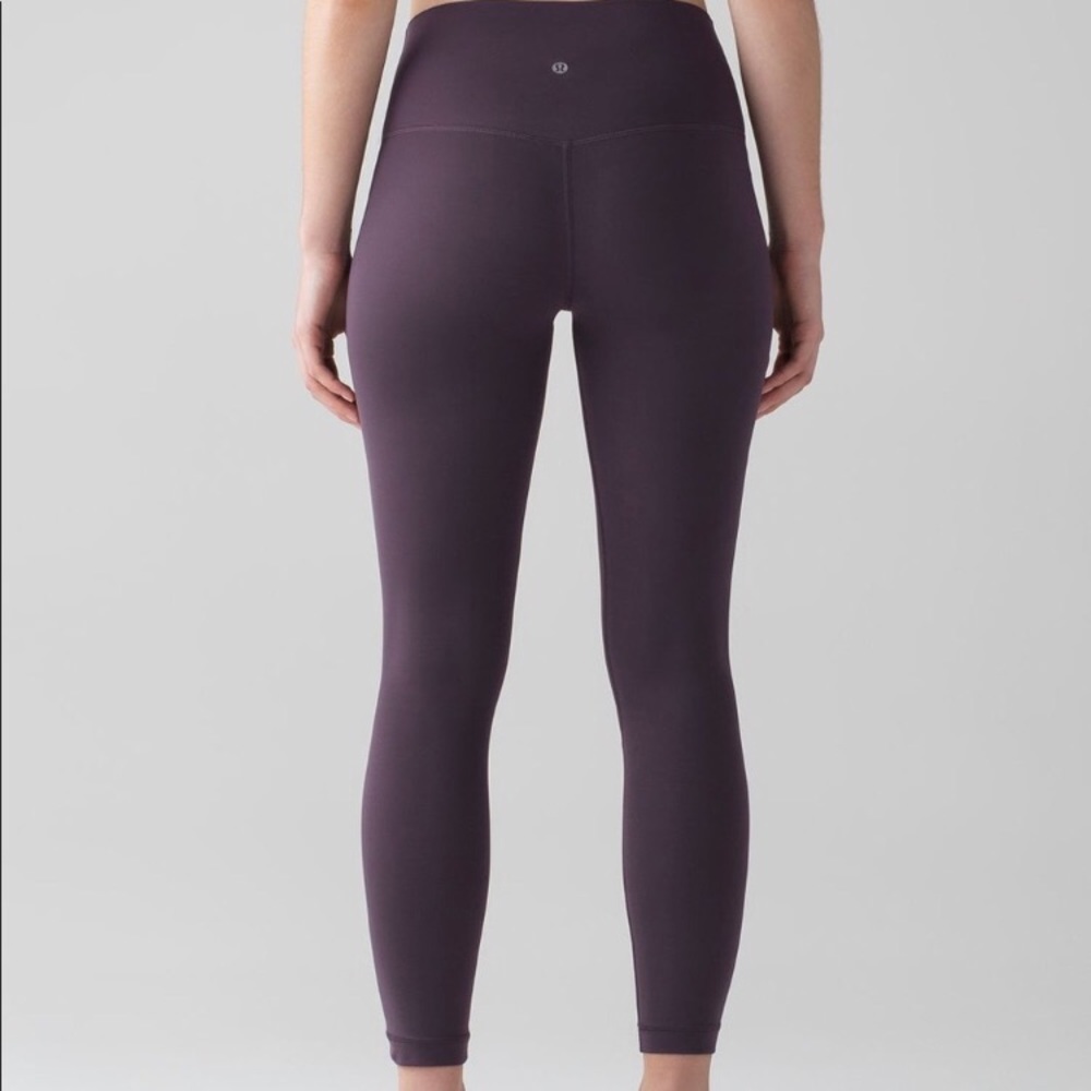 EUC lululemon purple align pant size 4